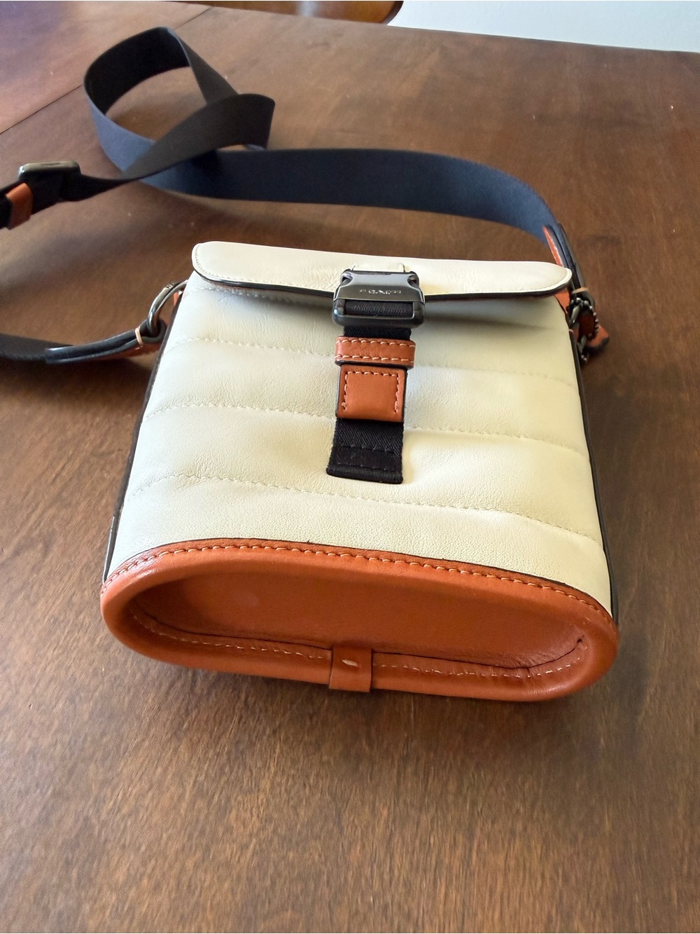 COACH Track Small Flap Crossbody
With Quilting White Style CE651 EUC - Picture 5 of 14